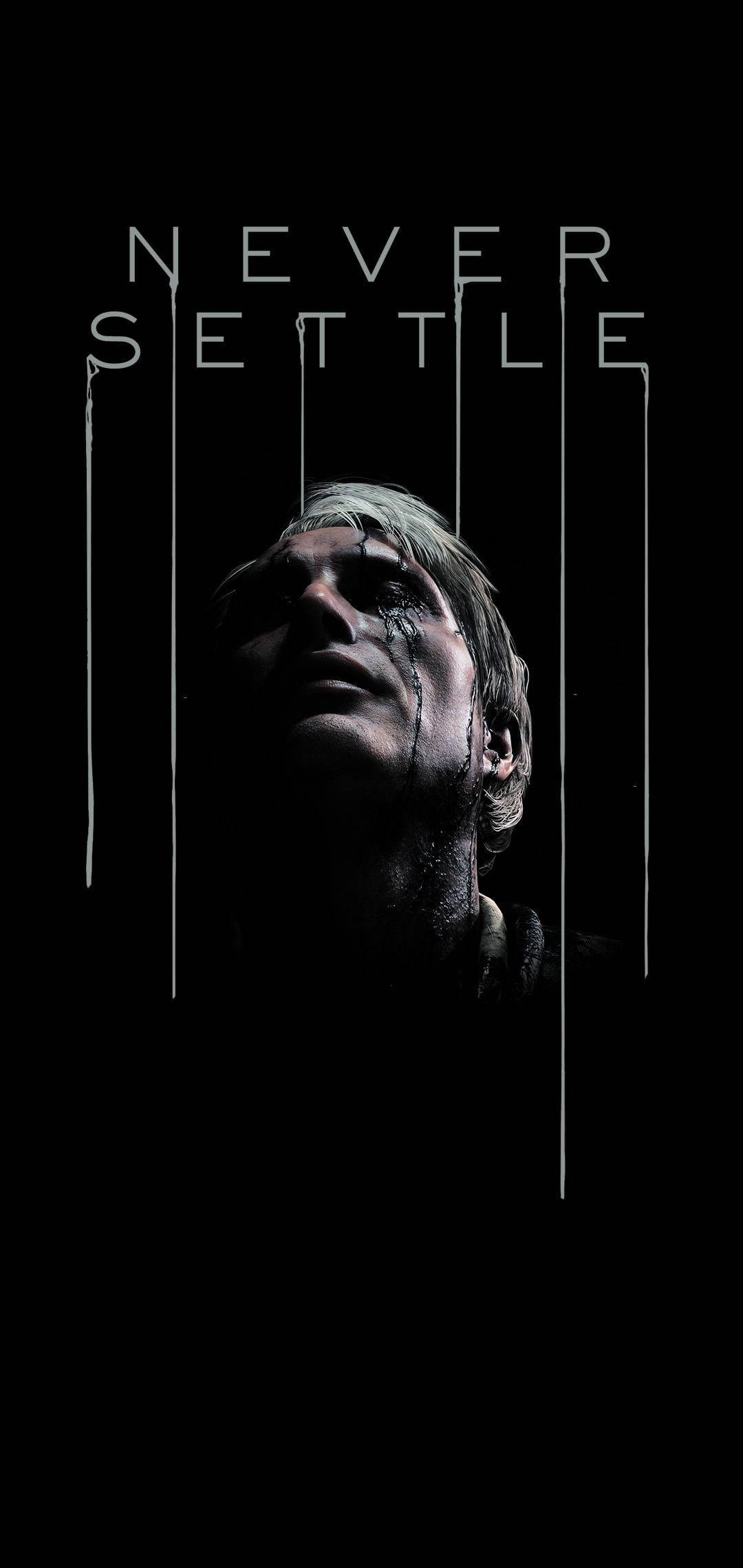 Never Settle Death Stranding Fondos de pantalla