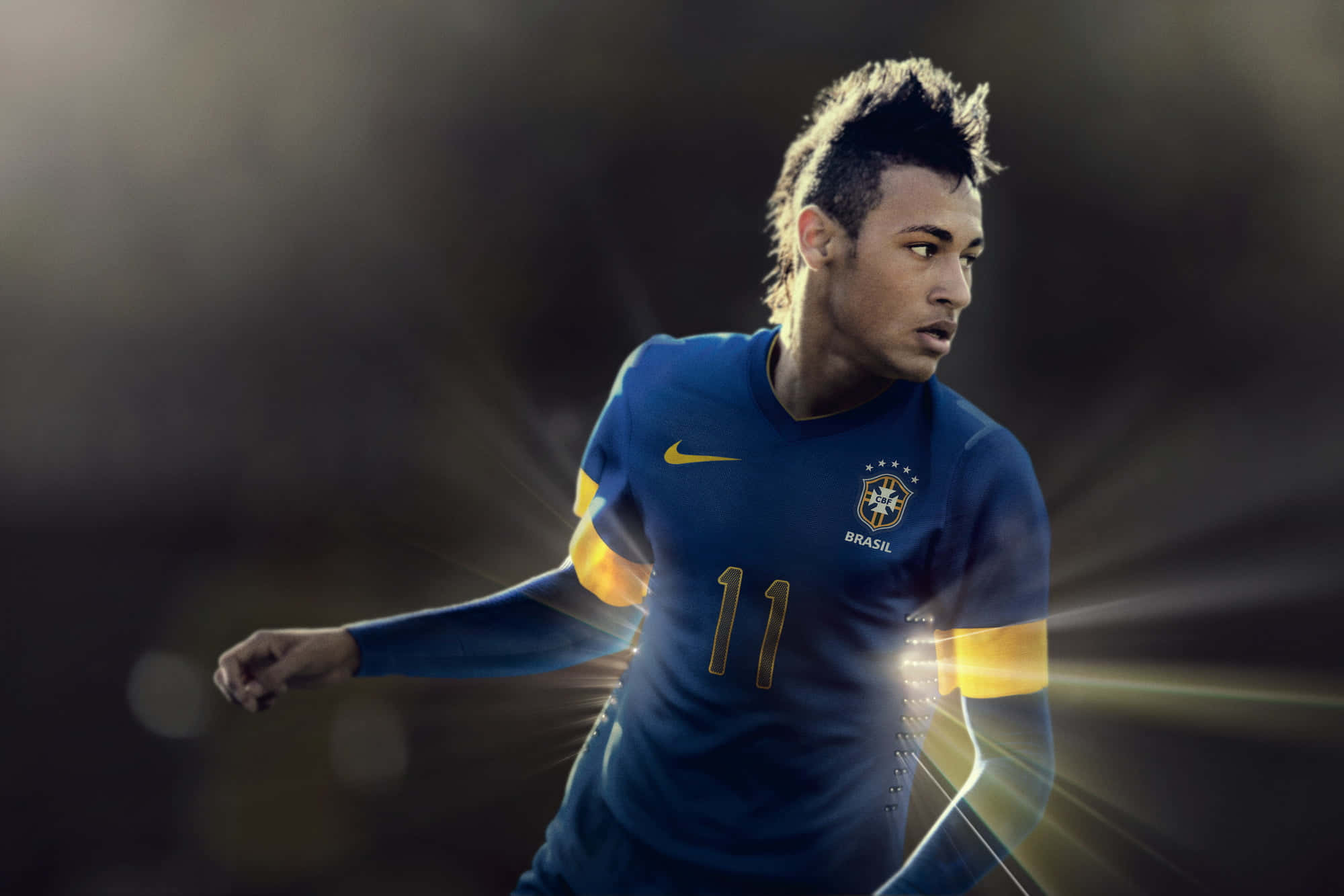 Neymar demostrando sus habilidades futbolísticas Fondos de pantalla