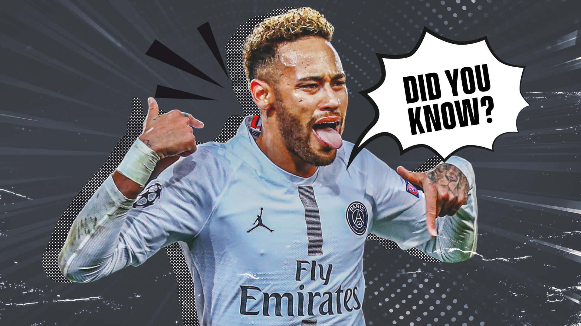 Neymar, estrella brasileña del fútbol, en plena jugada Fondos de pantalla