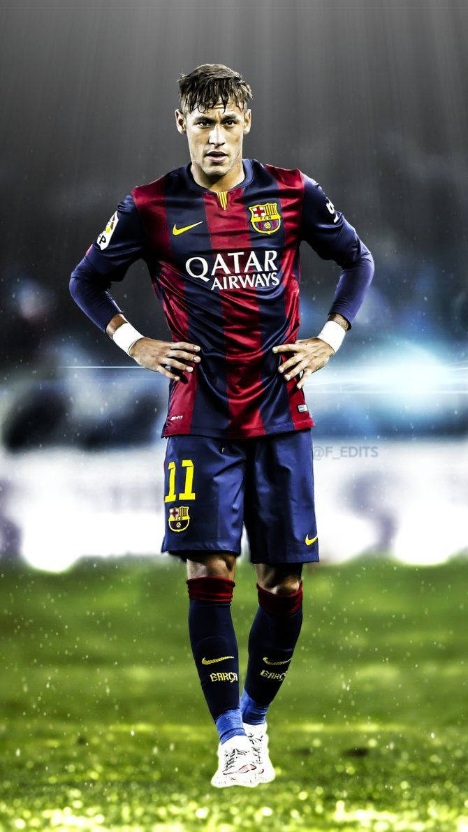 Neymar, futbolista del Barcelona número 11 Fondos de pantalla