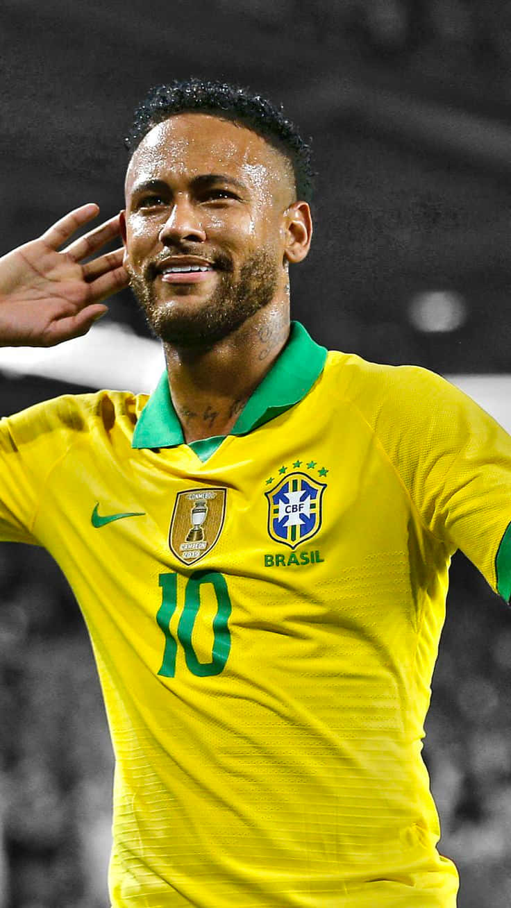 Neymar Jr. en la cancha - Estrella del Fútbol Fondos de pantalla