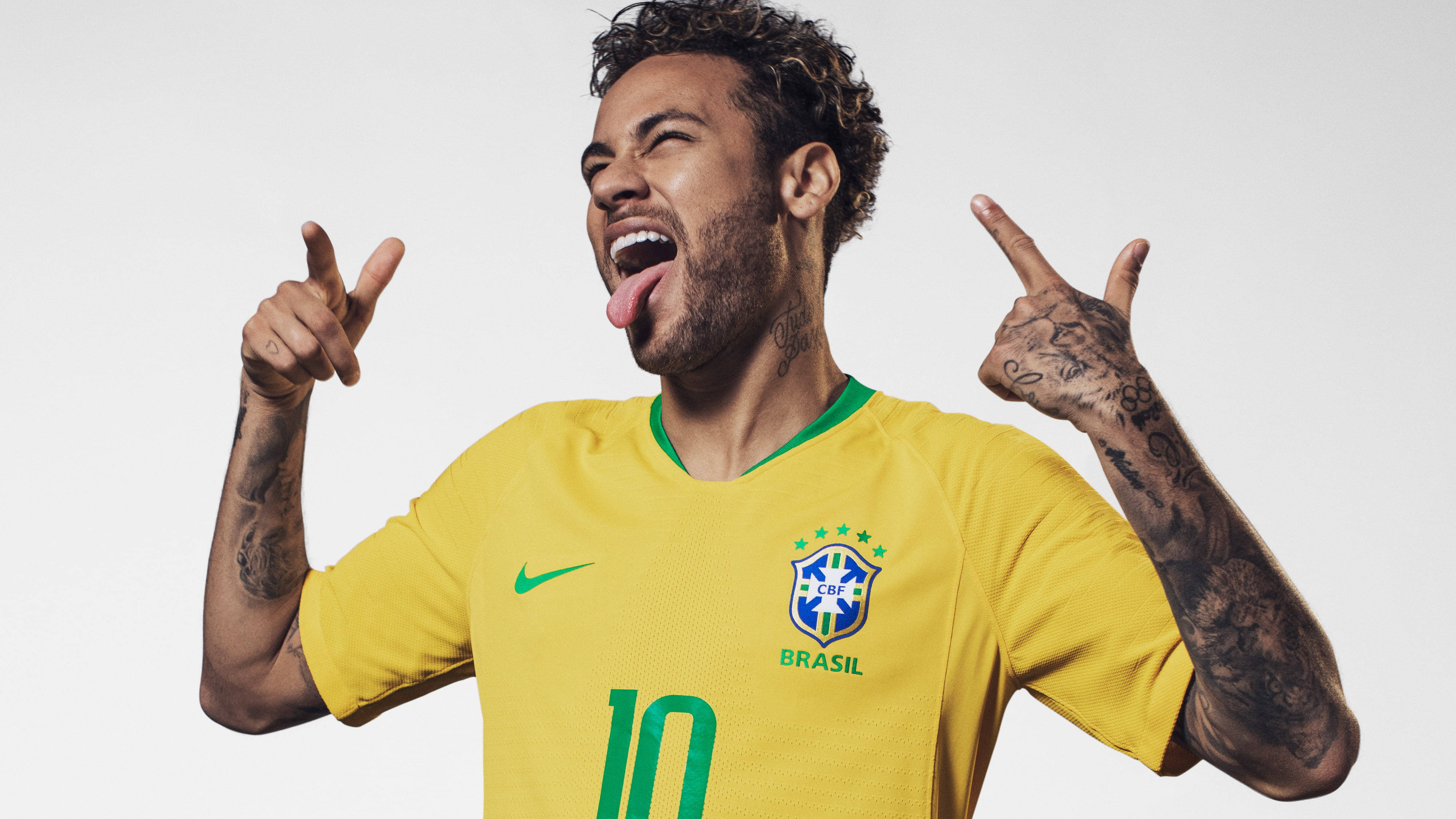 Neymar juguetón 4K Fondos de pantalla