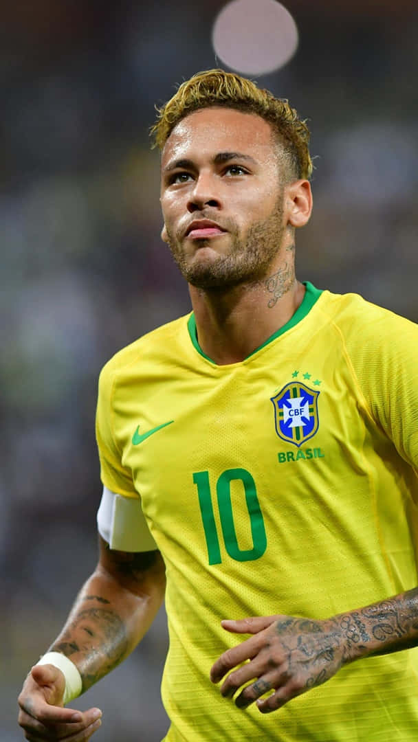 Neymar Ultra HD Selección de Fútbol de Brasil Fondos de pantalla