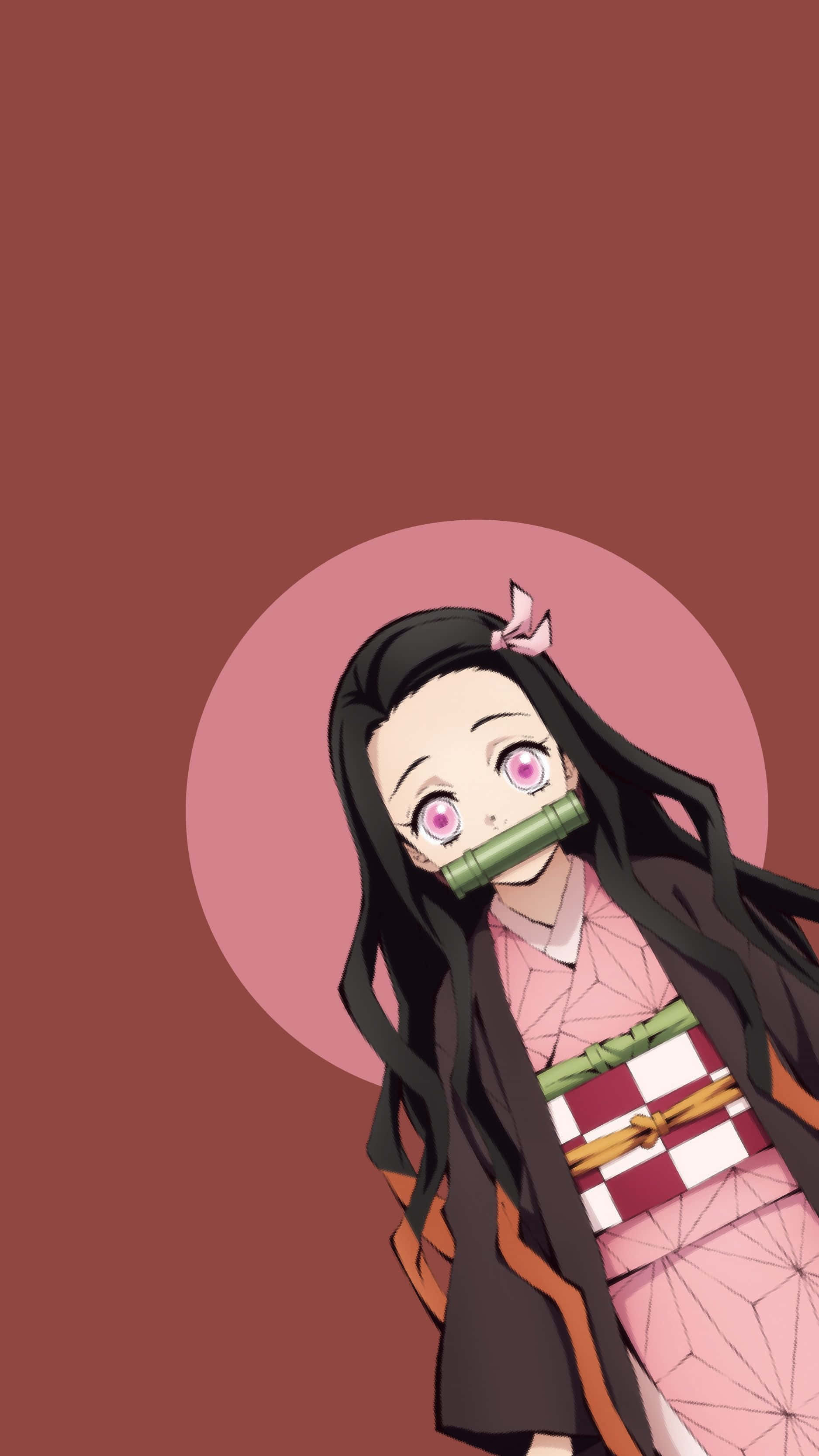 Nezuko Kamado rosa genial Fondos de pantalla