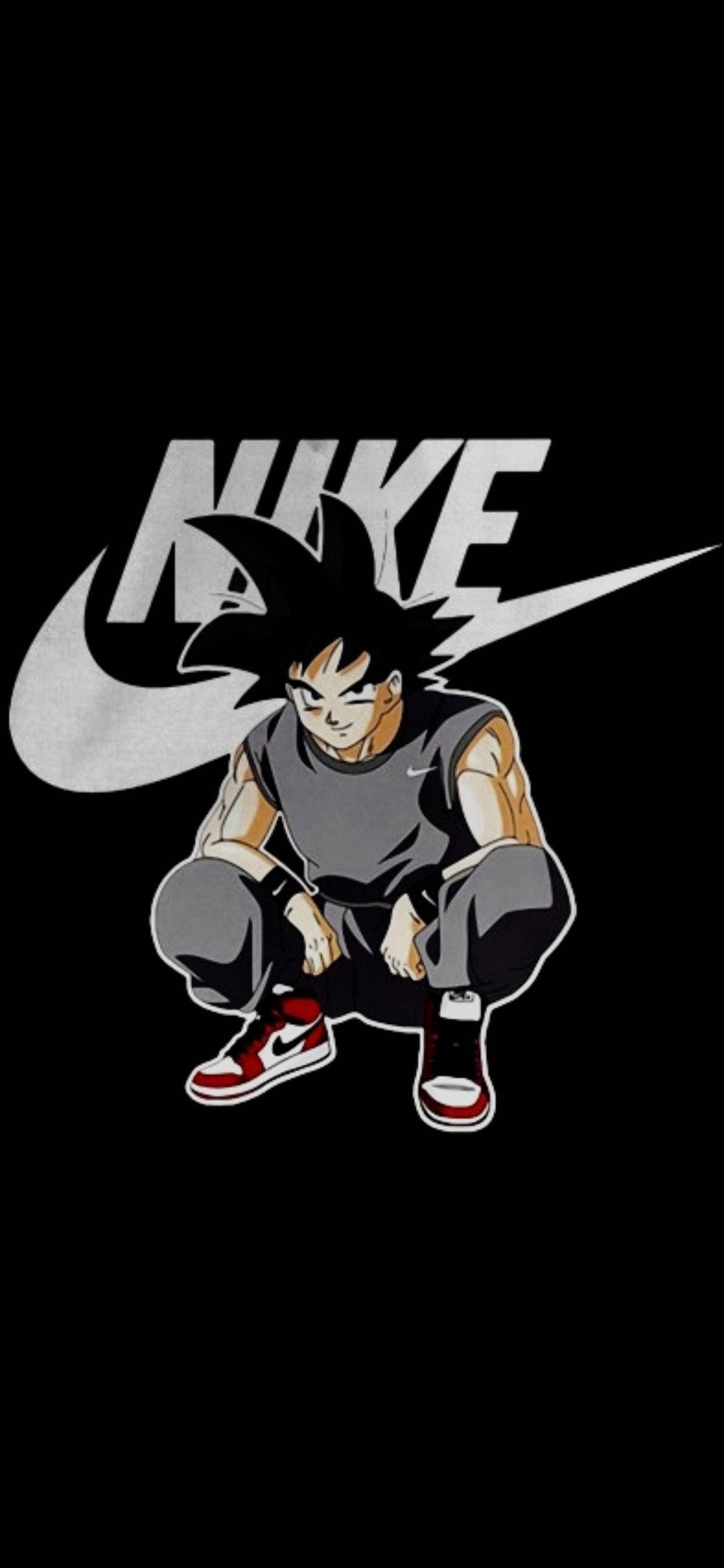 Nike Logo y Son Goku iPhone Fondos de pantalla