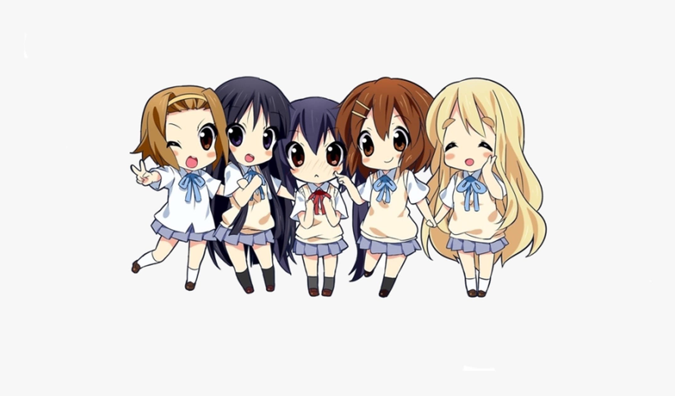 Niñas Escolares Anime Fondos de pantalla