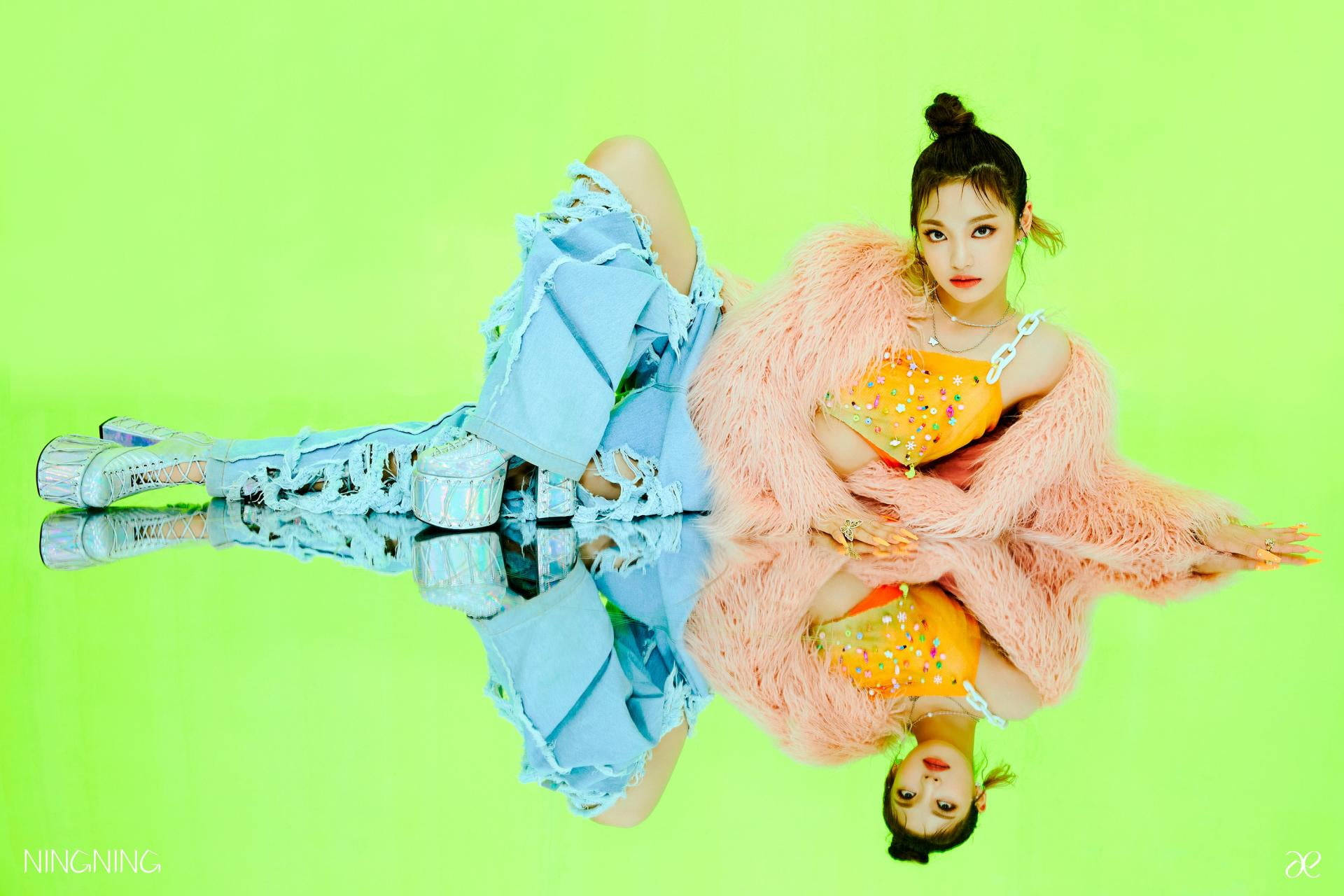 Ning Ning de Aespa del K-Pop Fondos de pantalla