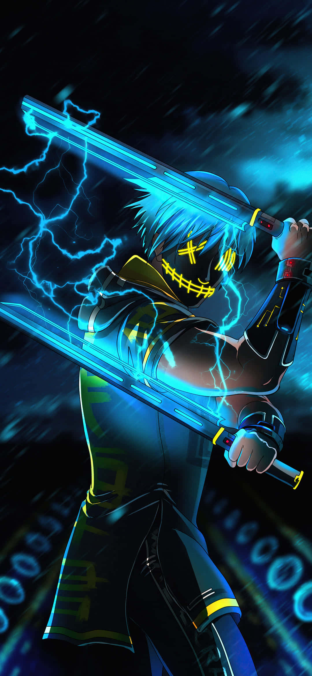 Ninja Enmascarado Épico de Anime Fondos de pantalla