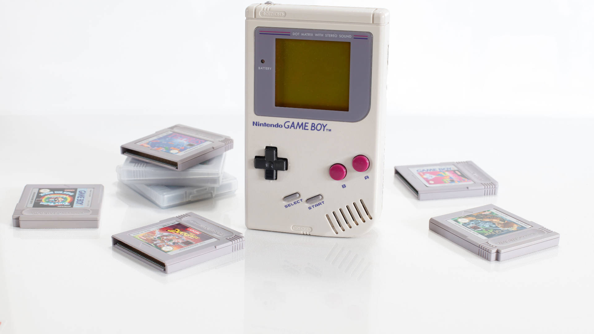 Nintendo Game Boy con Cartuchos Fondos de pantalla
