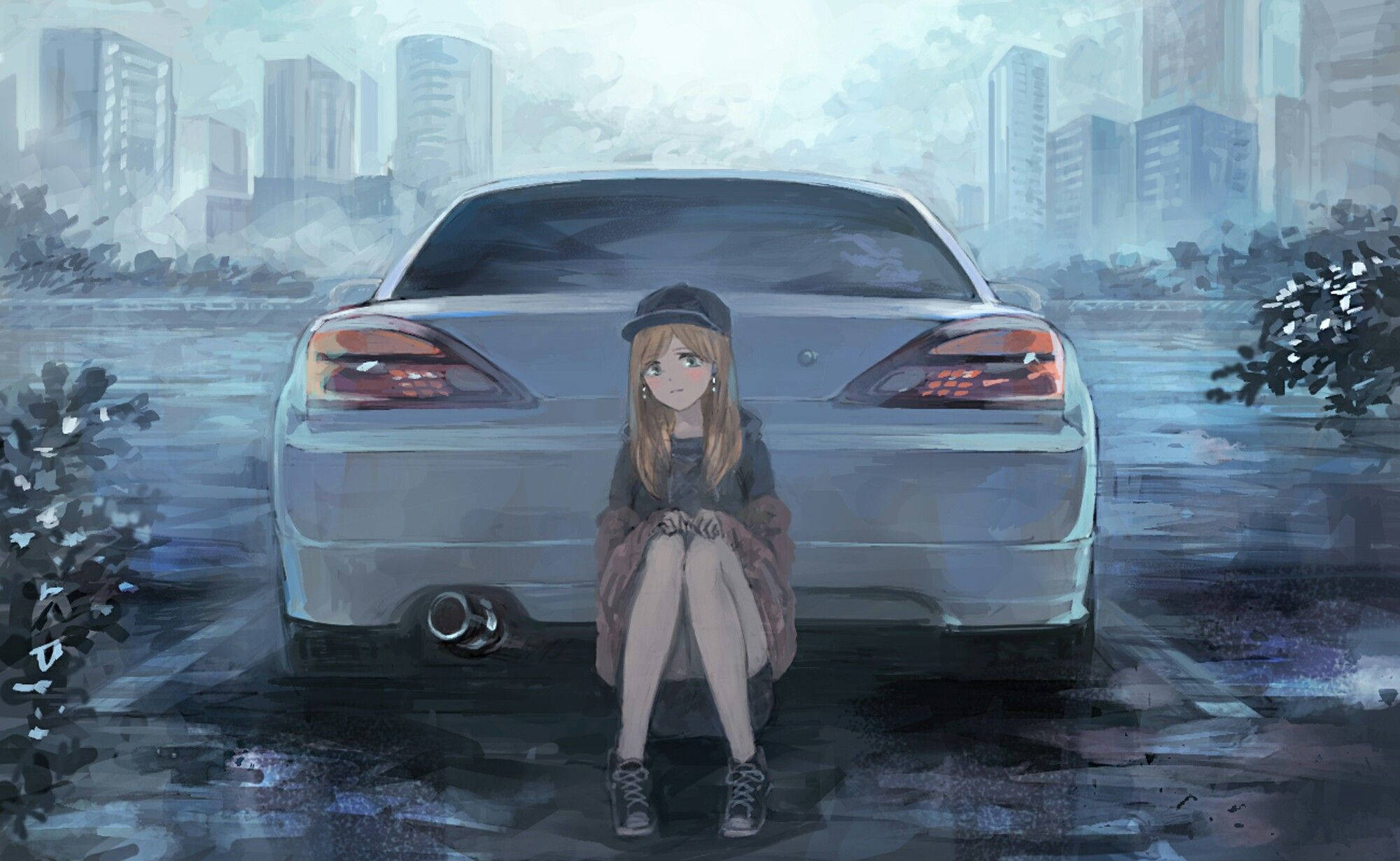 Nissan Silvia Coche Anime Fondos de pantalla