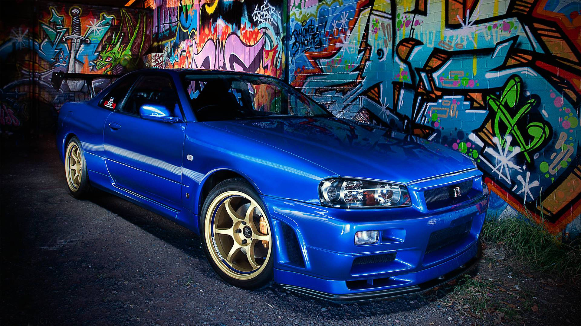 Vehículos Nissan Skyline R34 Fondo de Pantalla HD | Imagen de Fondo