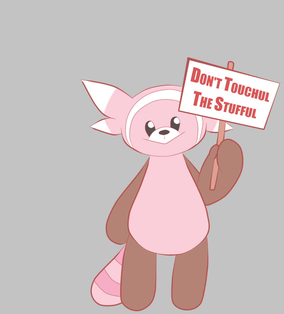 No Toques al Stufful Fondos de pantalla