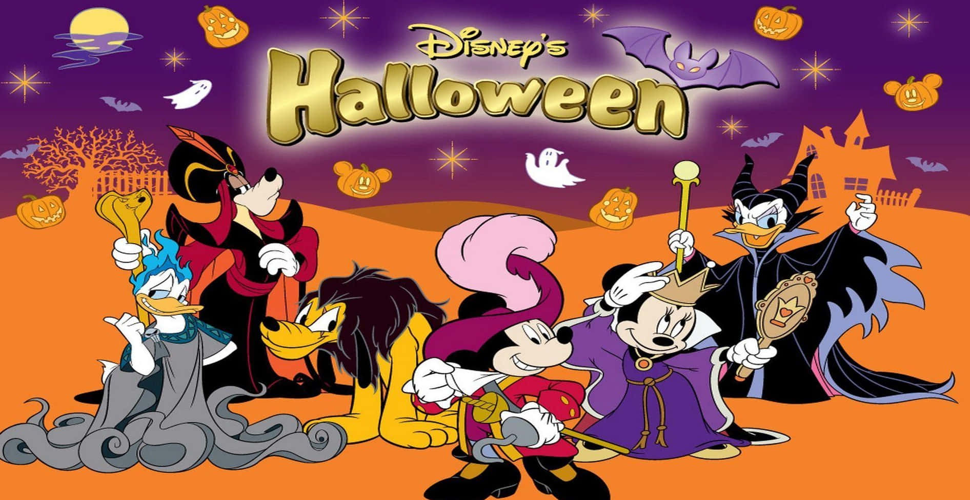 Noche de Halloween Espeluznante de Disney Fondos de pantalla