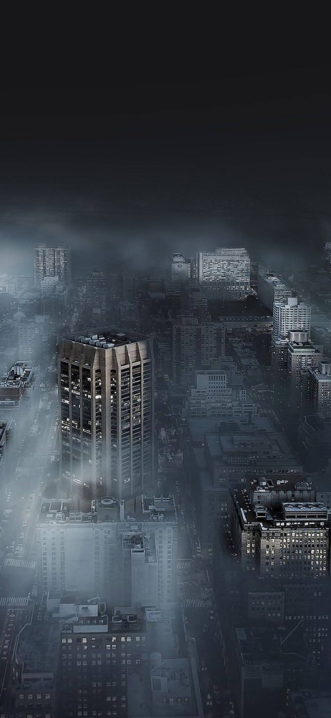 Noche de Niebla en la Ciudad Oscura Fondos de pantalla