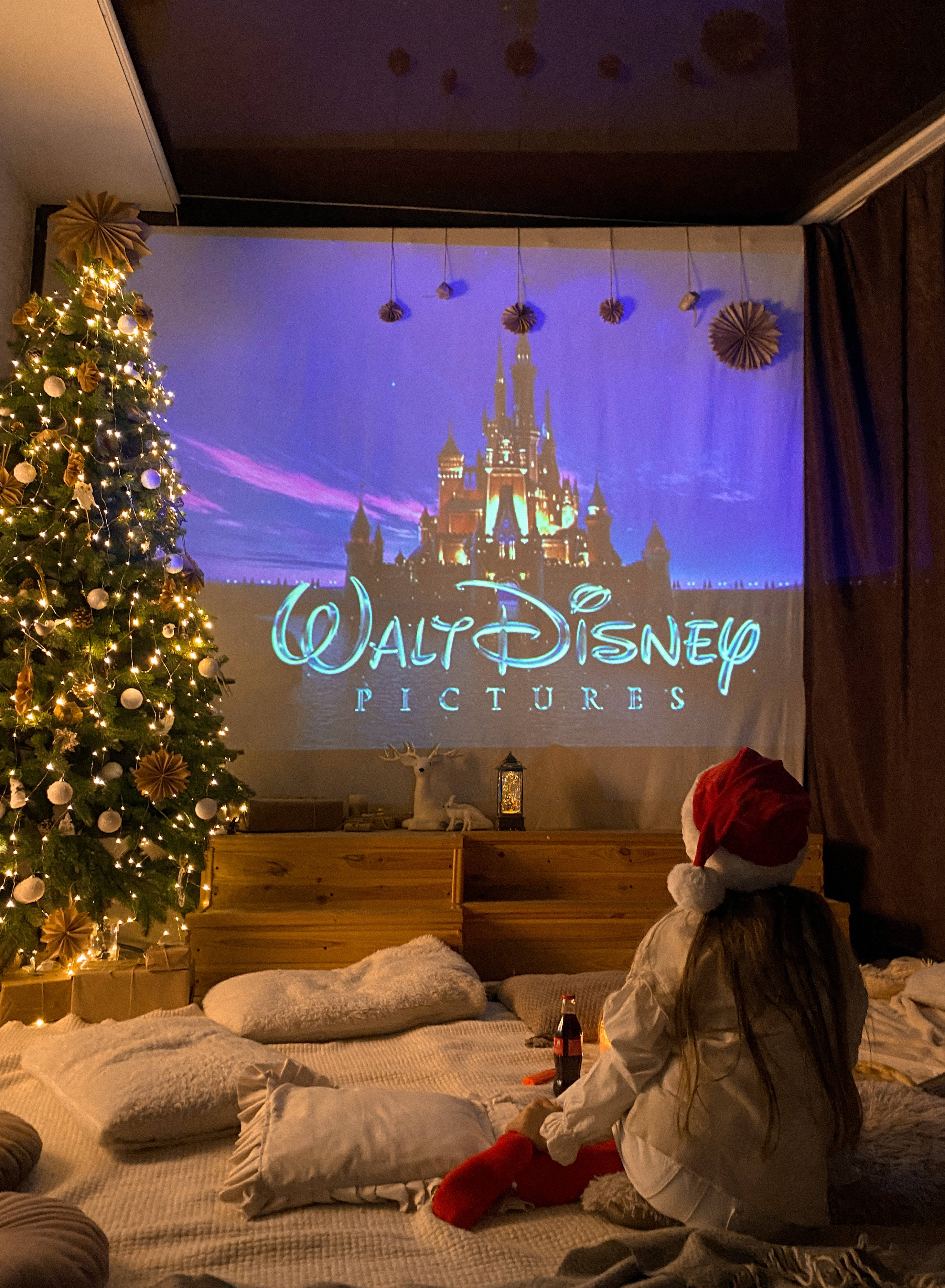Noche de Película Navideña de Disney Fondos de pantalla