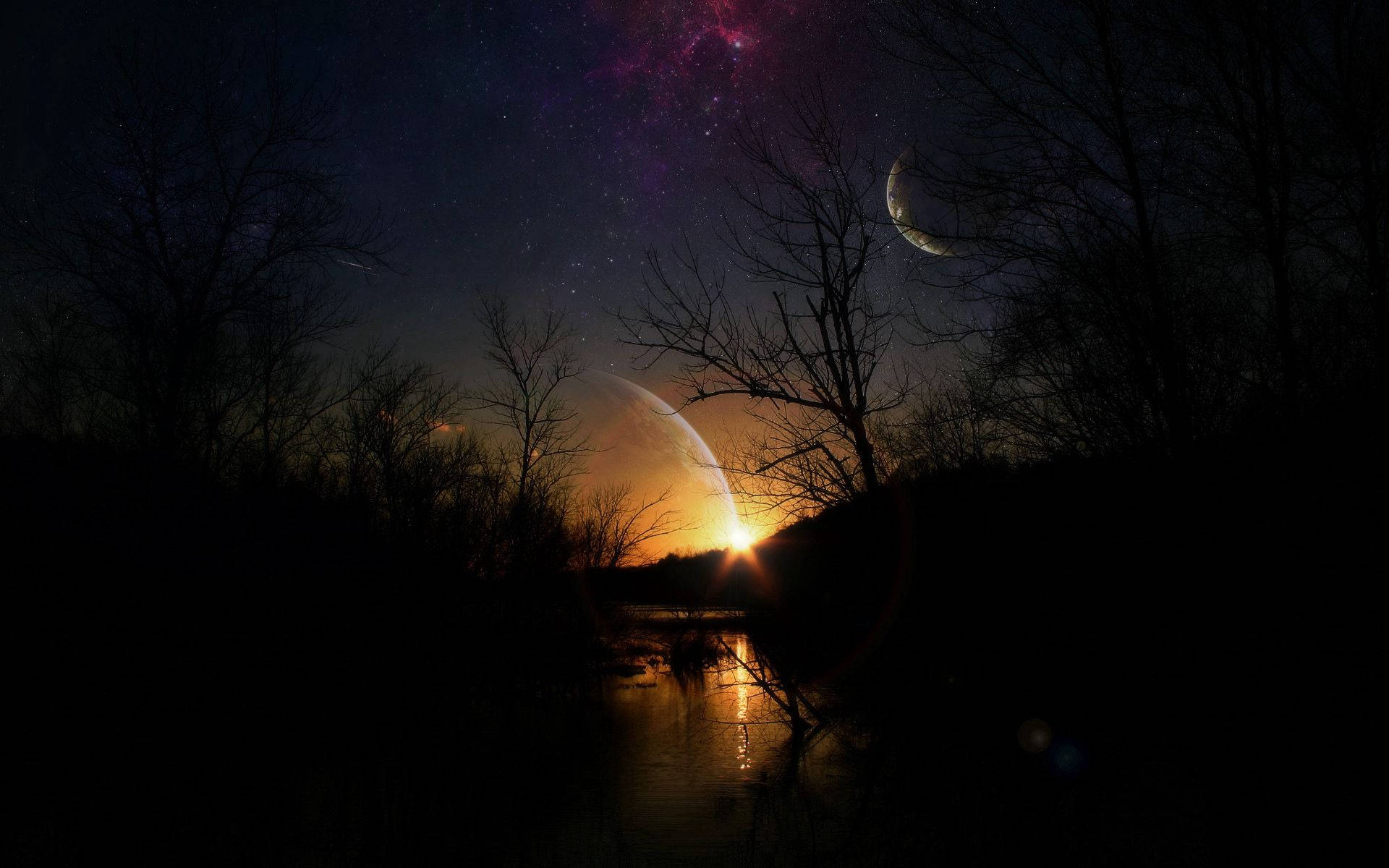 "Noche estrellada" Fondos de pantalla