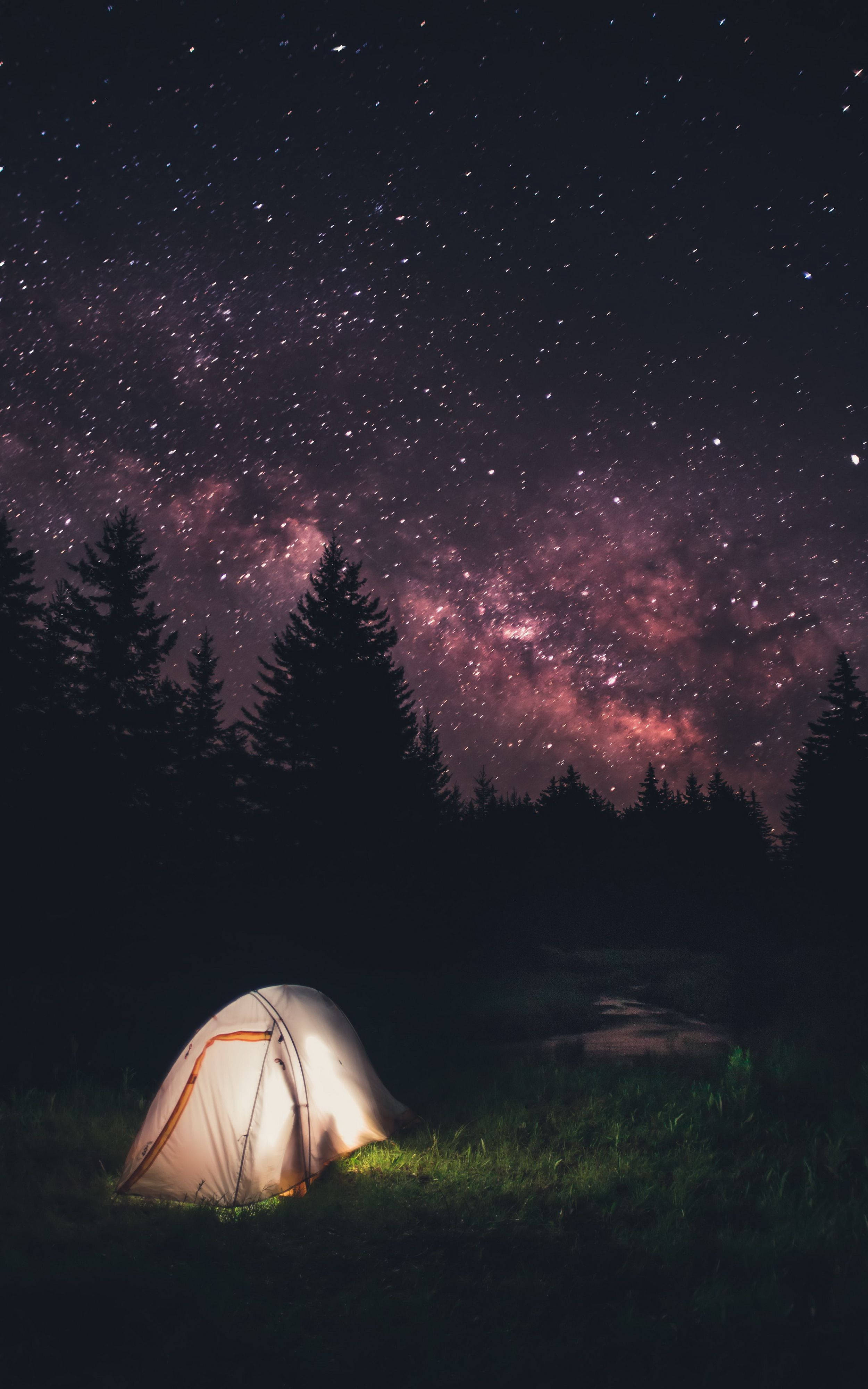 Noche Estrellada Móvil Fondos de pantalla