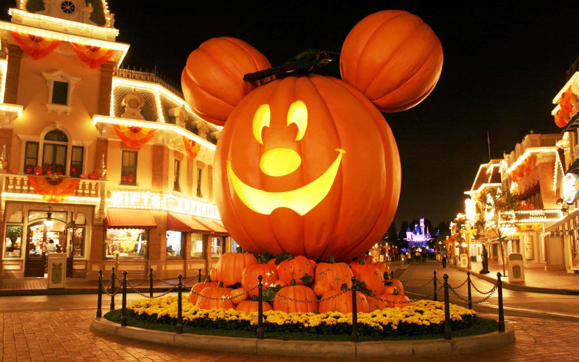 Noche Mágica de Halloween de Disney Fondos de pantalla
