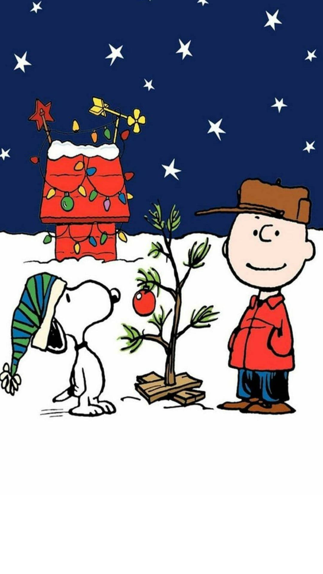 Nochebuena de Snoopy Fondos de pantalla