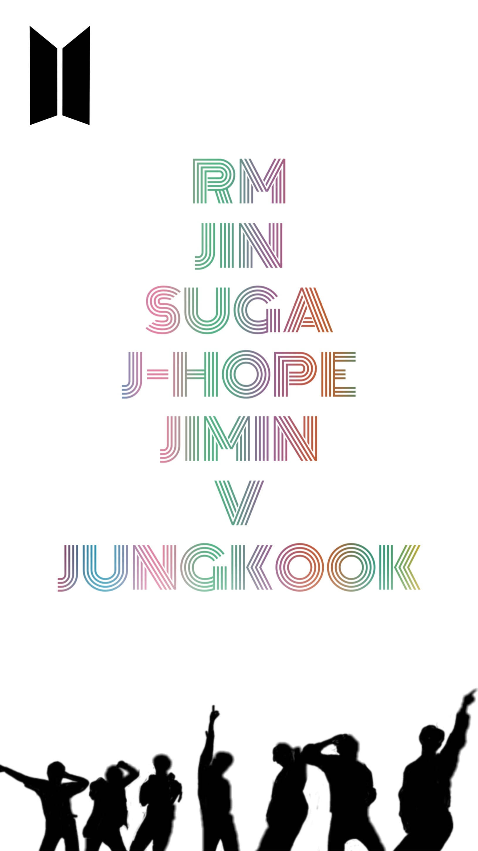 Nombres de los Miembros de BTS Dynamite Fondos de pantalla