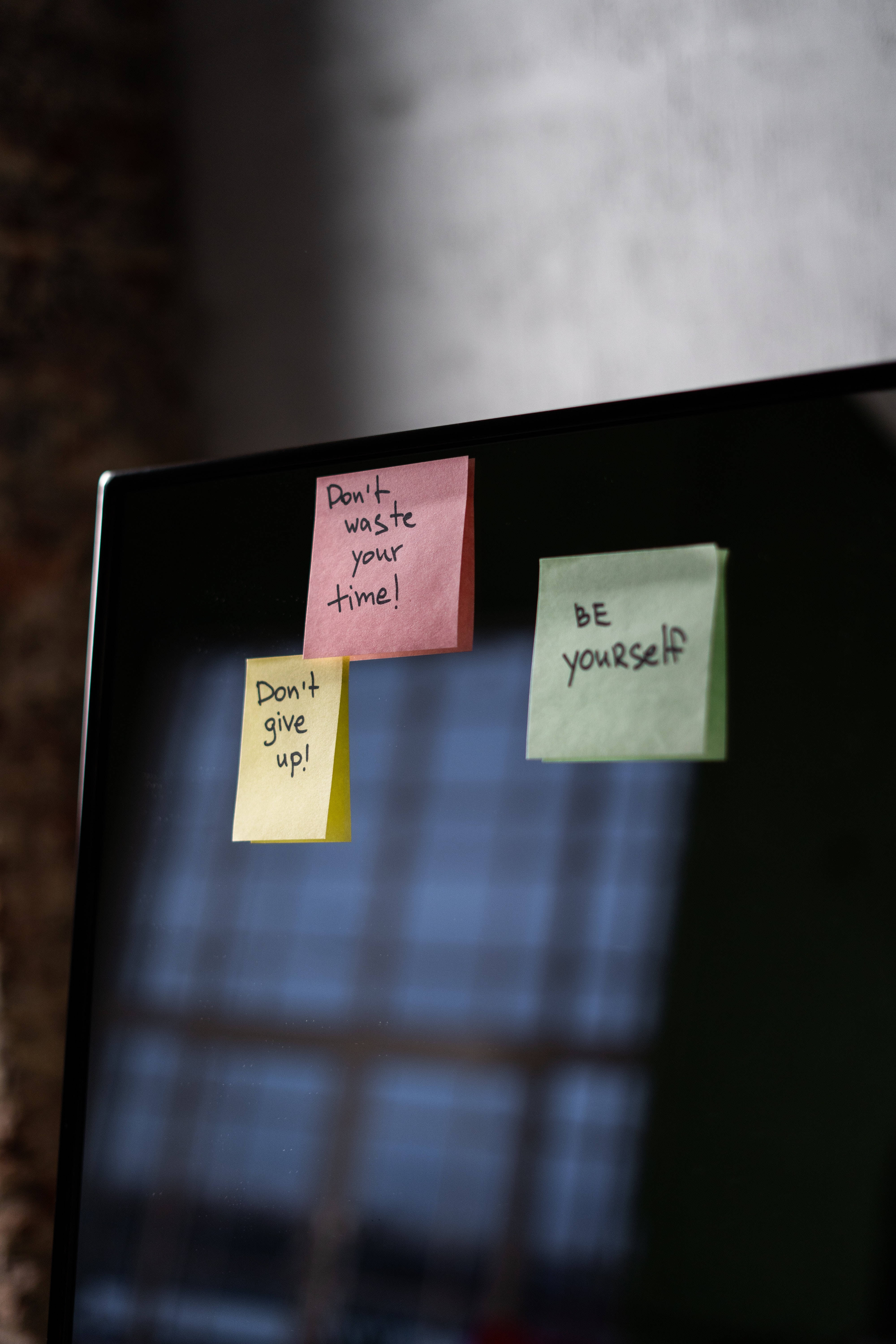 Notas Motivacionales en Pantalla de Computadora Fondos de pantalla