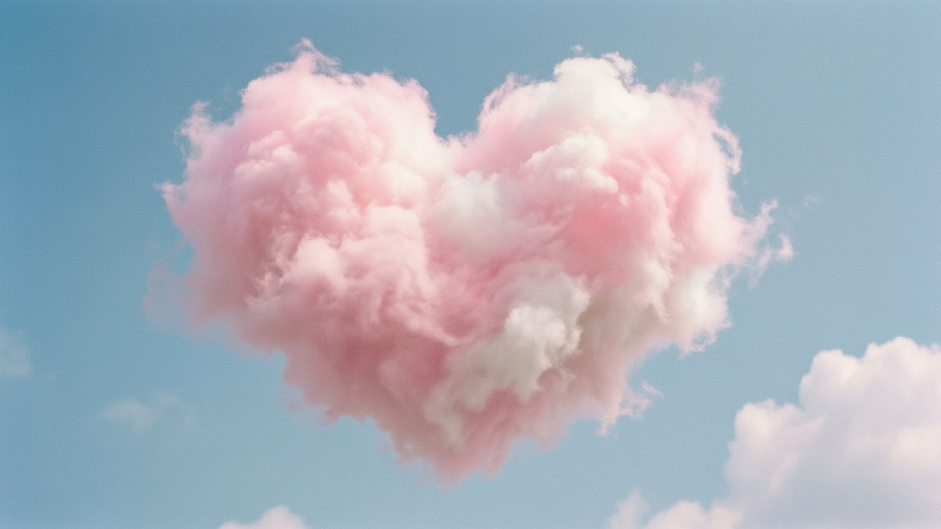 Nube de Corazón Pastel Fondos de pantalla