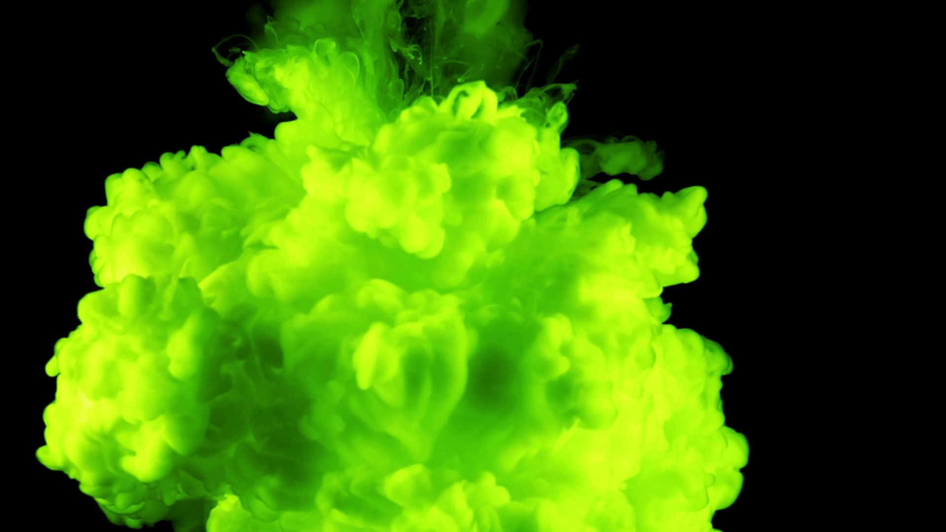 Nube densa de humo amarillo verdoso Fondos de pantalla