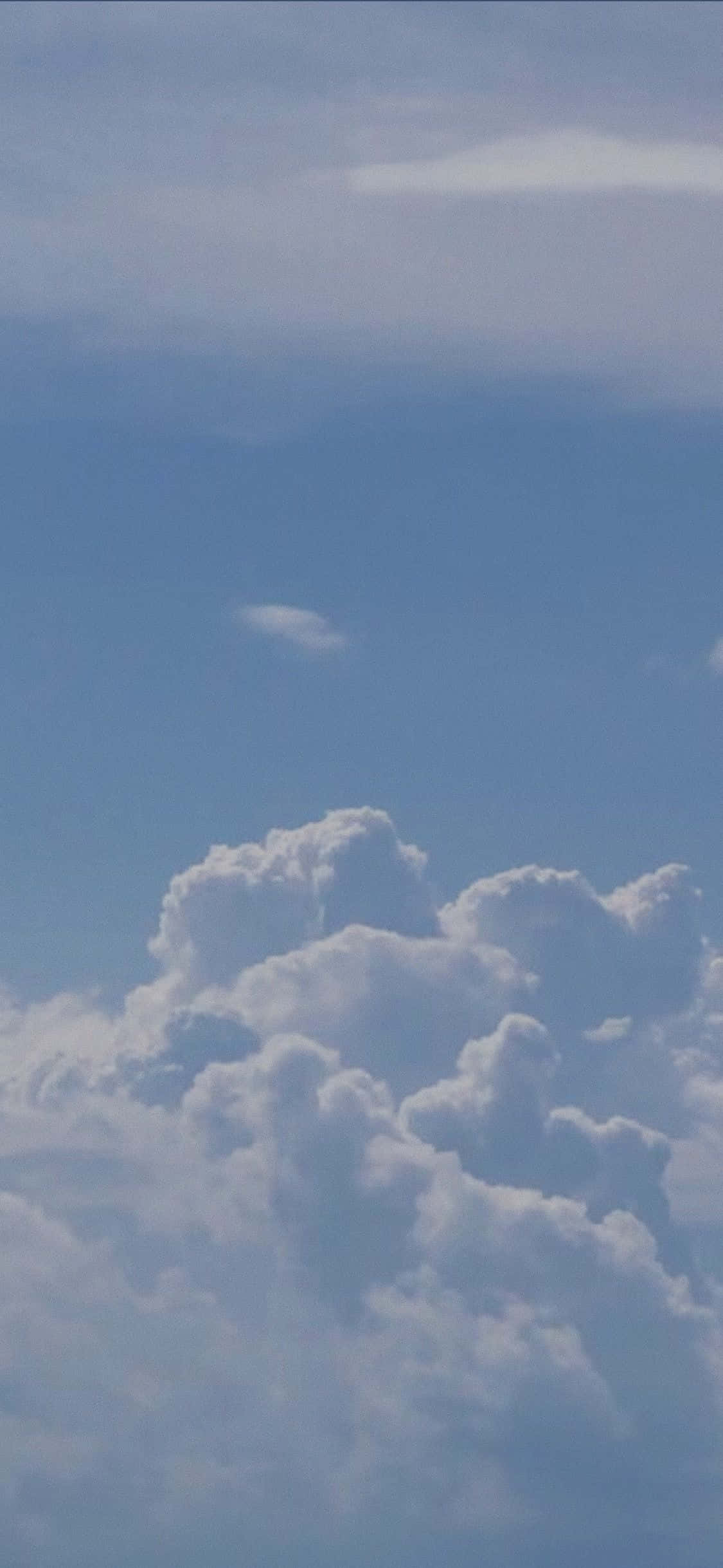 Nubes Bebé Azul Pastel Estética Fondos de pantalla