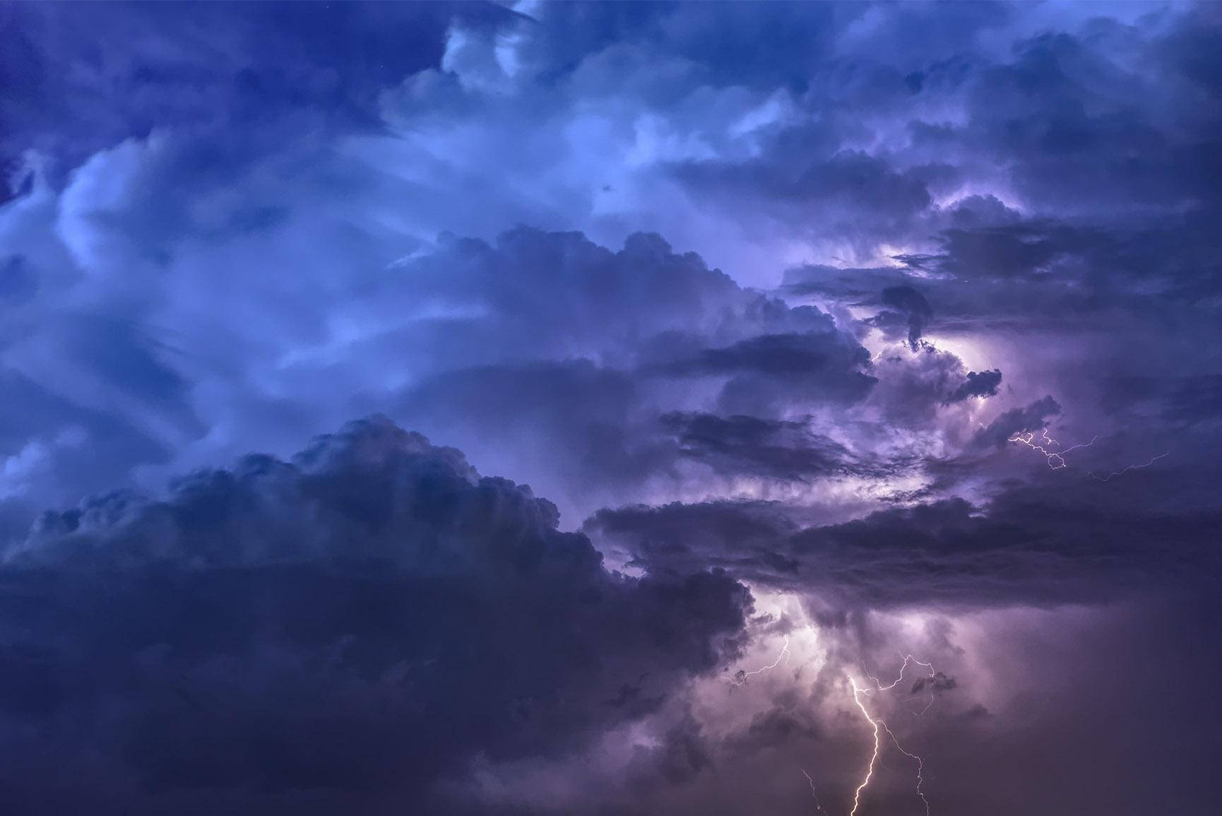 Nubes de Tormenta Estéticas Fondos de pantalla