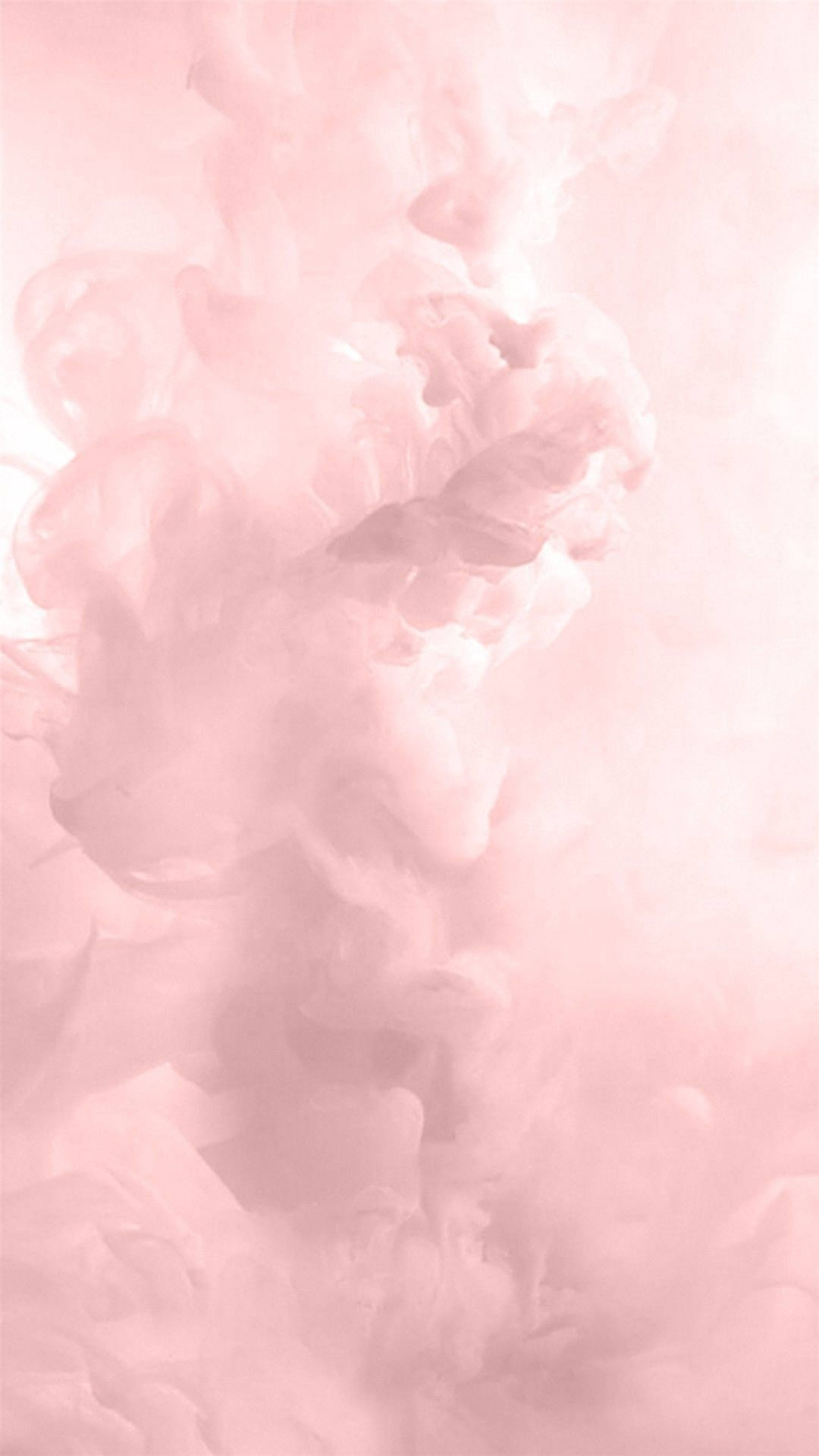 Nubes estéticas en rosa dorado Fondos de pantalla
