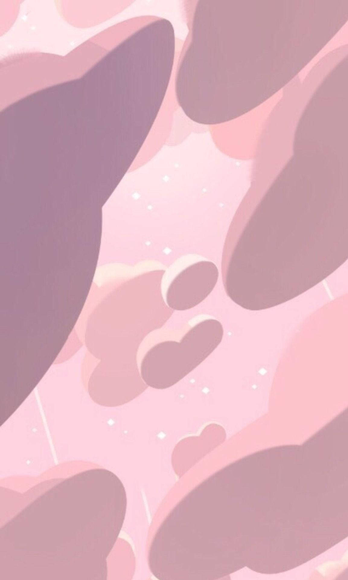 Nubes Rosadas Estéticas para iPhone Fondos de pantalla
