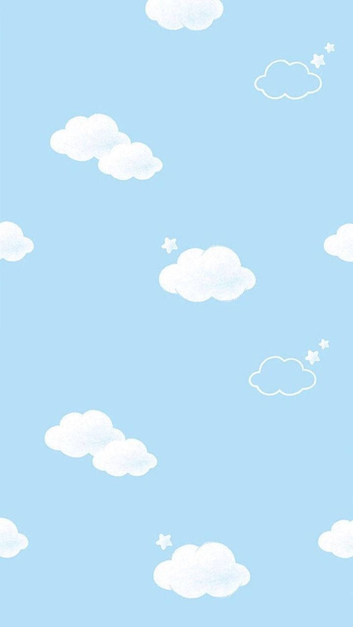 Nubes Simples Azules Estéticas y Lindas Fondos de pantalla