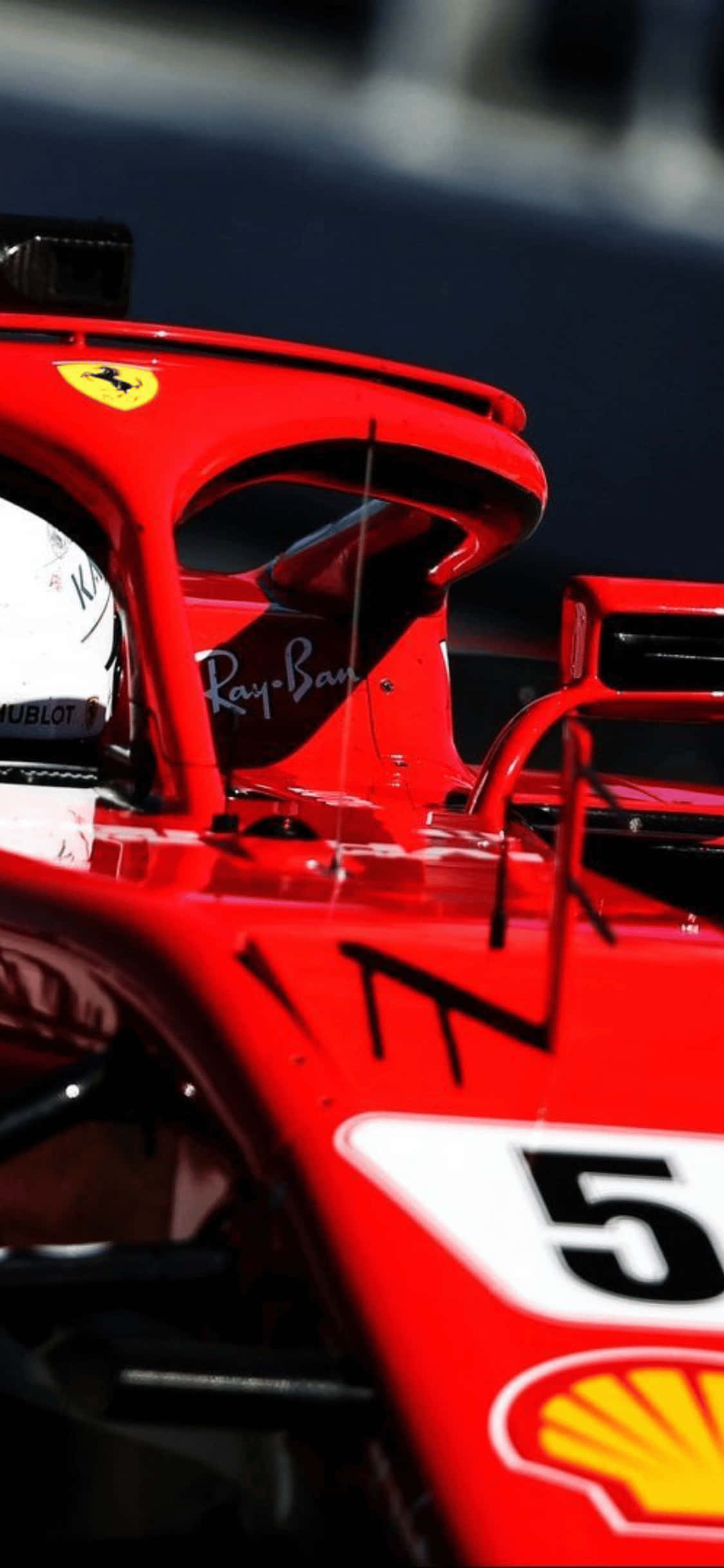 Número Cinco Fondo iPhone Xs F1 2018 Fondos de pantalla