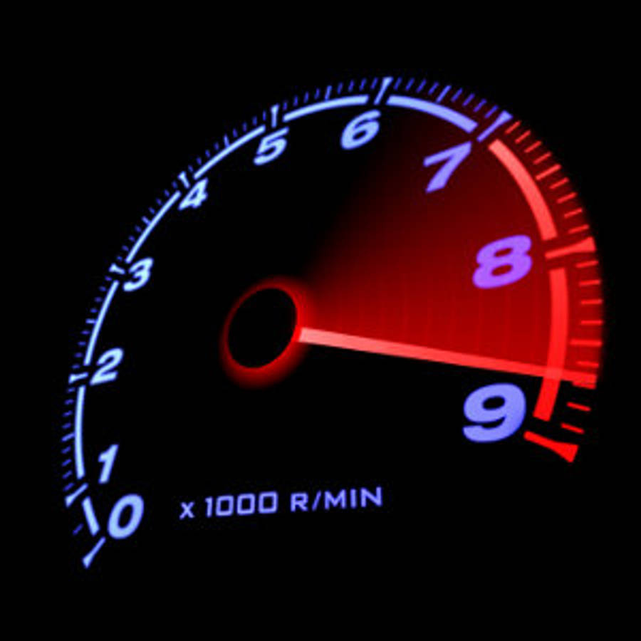 Números de Speedtest Rojo Fondos de pantalla