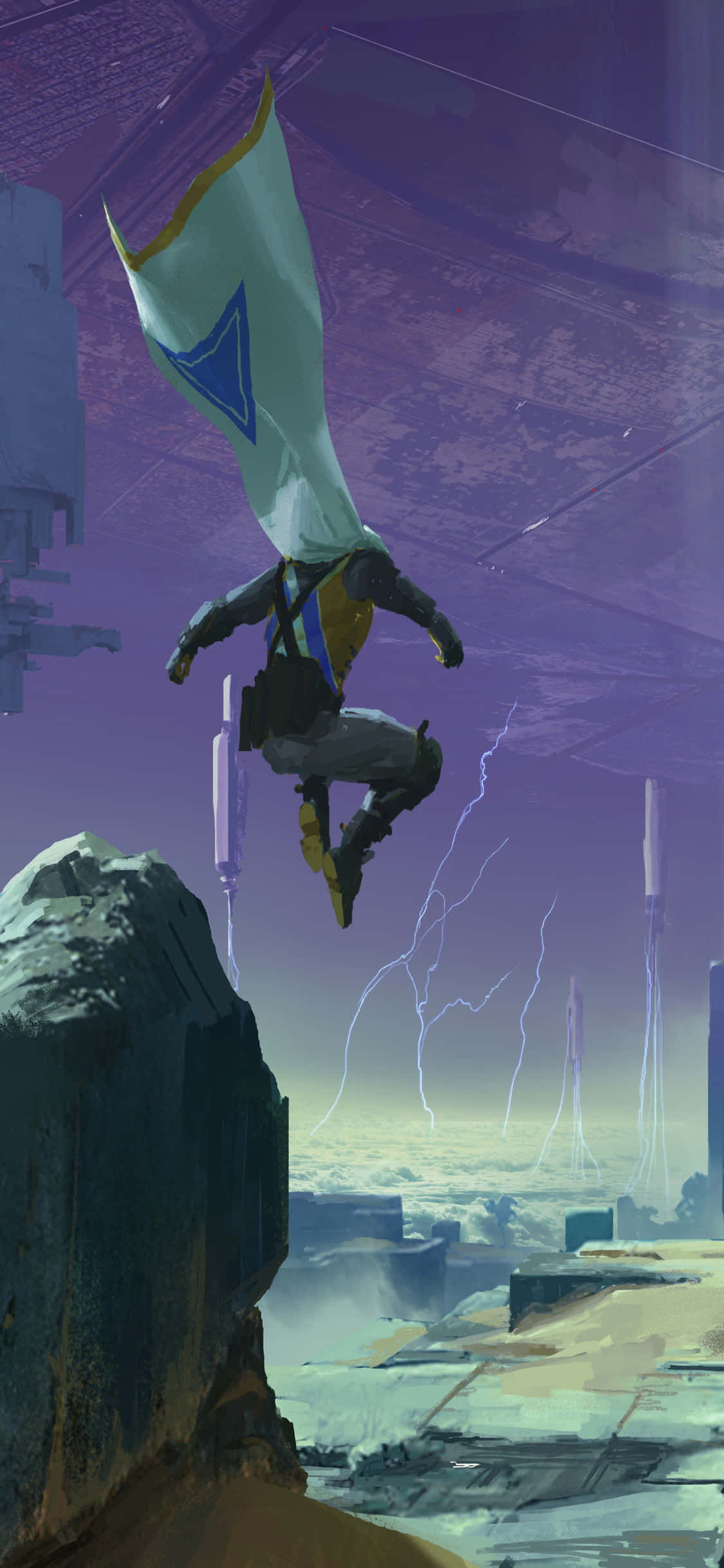 Nunca te pierdas un momento de la épica aventura de Destiny 2 en tu iPhone Xs Fondos de pantalla
