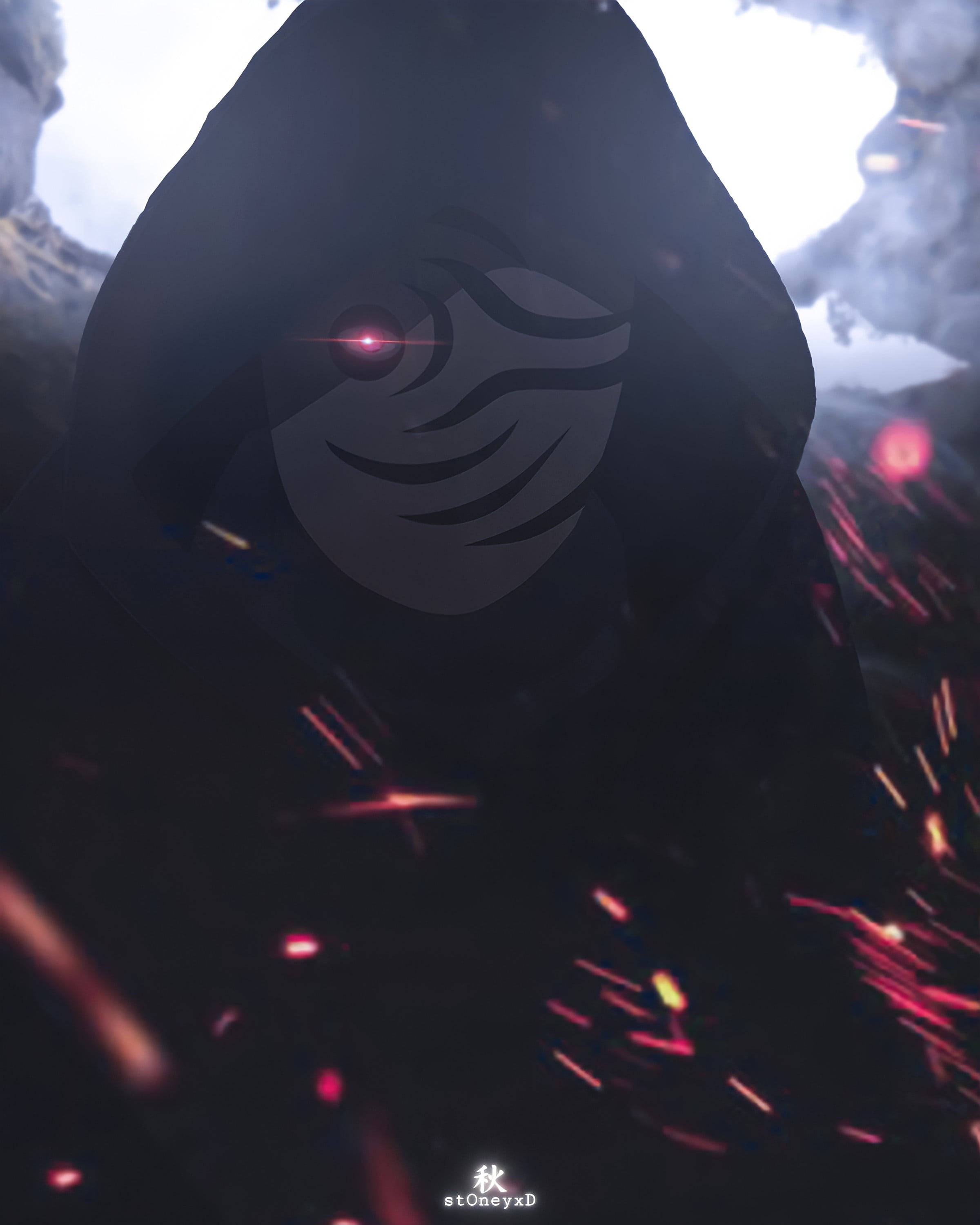 Obito Uchiha Amenaza 4K Fondos de pantalla