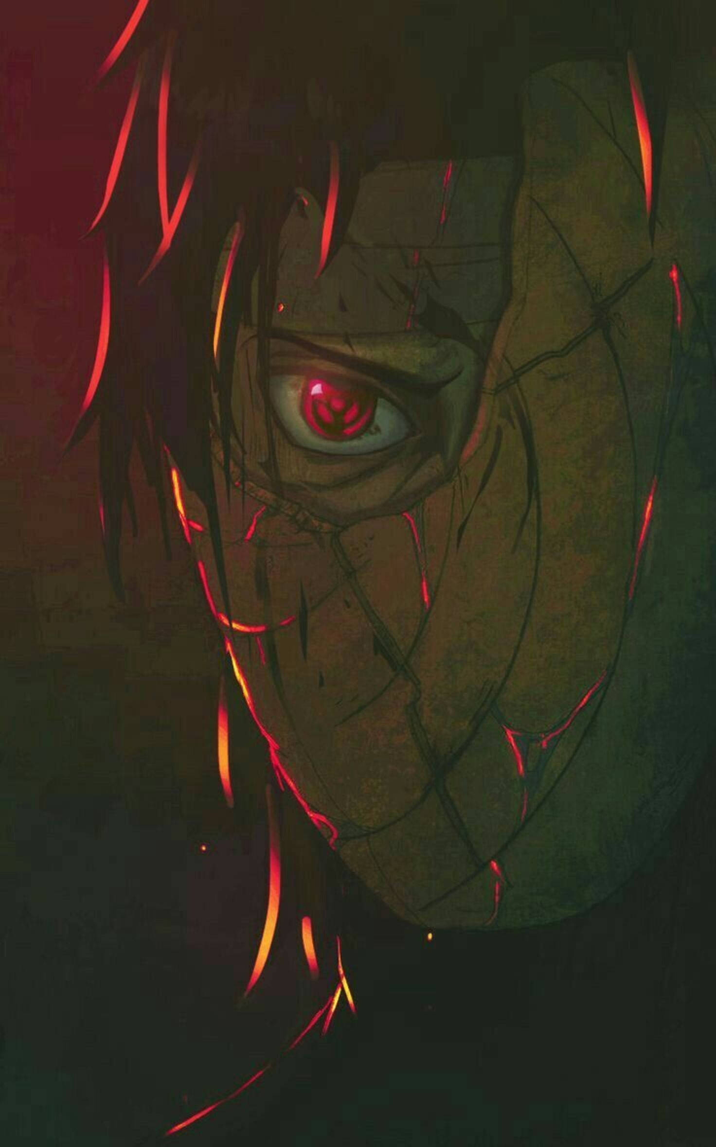 Obito Uchiha con su máscara de Shinobi Fondos de pantalla