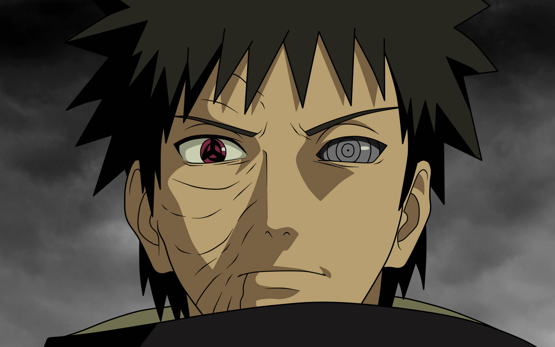 Obito Uchiha Ojos Activados 4K