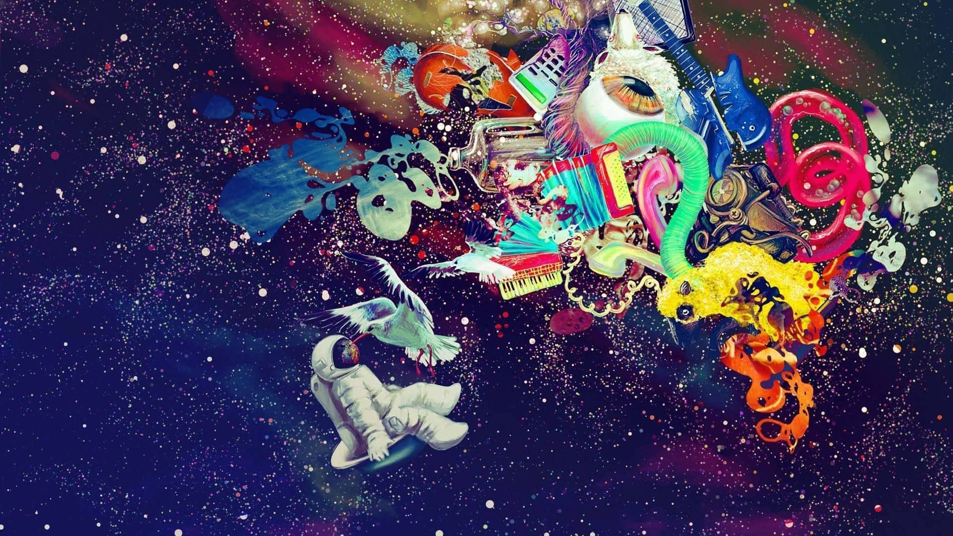 Objetos Psicodélicos en el Espacio Fondos de pantalla