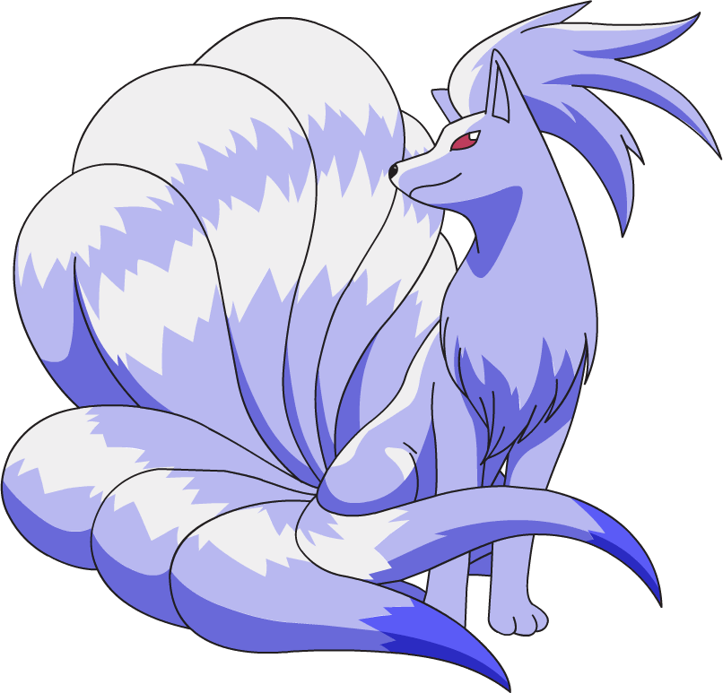 Obra de arte de Ninetales brillante Fondos de pantalla