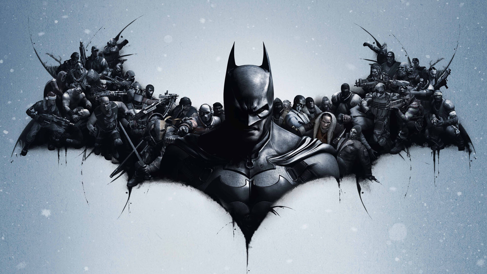 Fondo de pantalla de obra de arte del logotipo del superhéroe Batman
