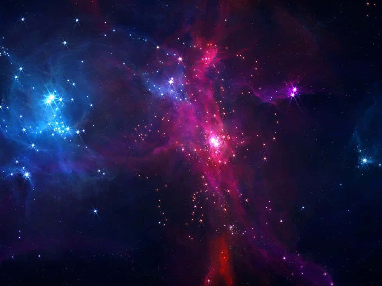 Observa las estrellas en esta estética espacial fuera de este mundo Fondos de pantalla
