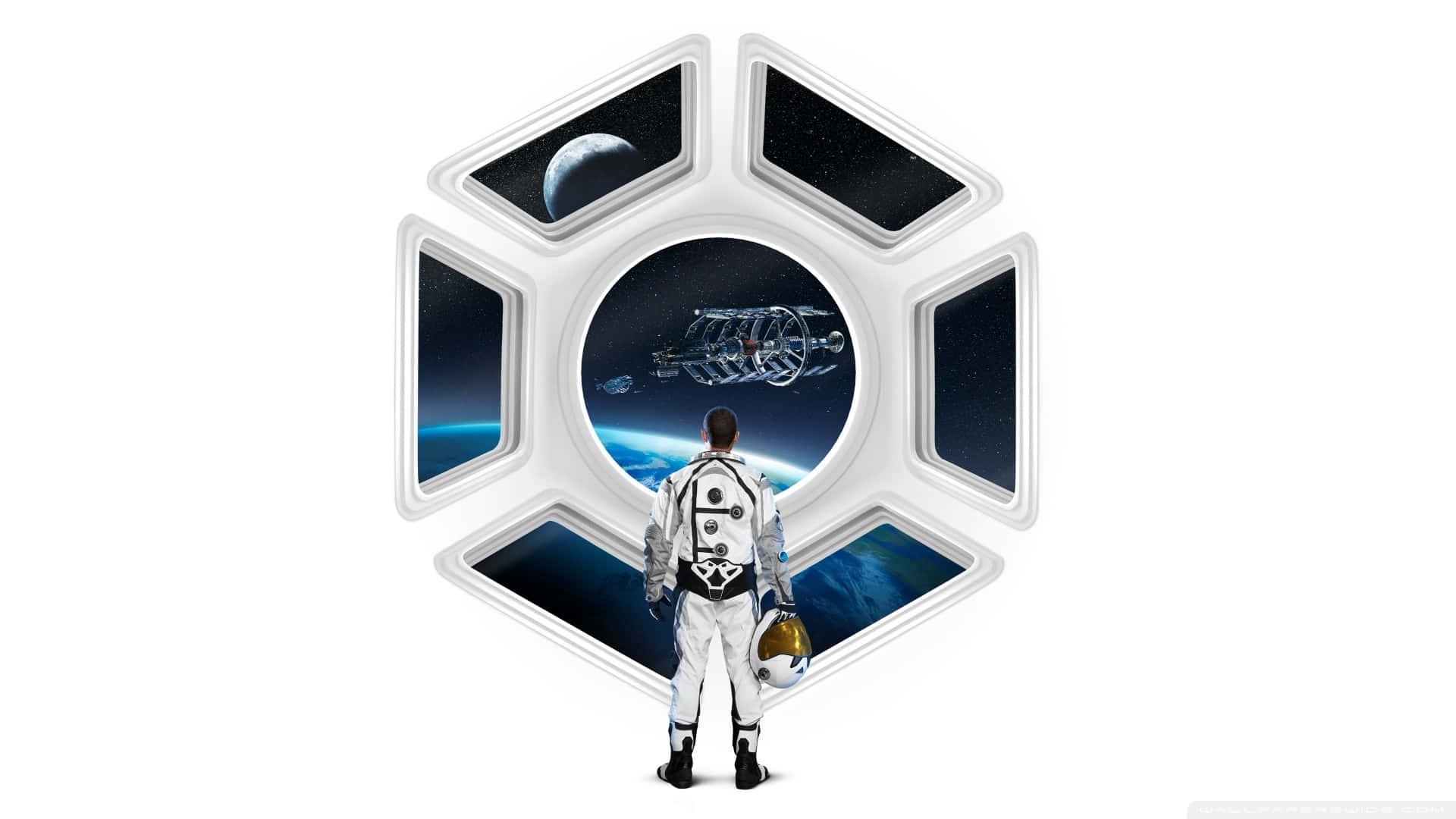 Observando el Espacio Fondo 1920x1080 de Civilization Beyond Earth Fondos de pantalla