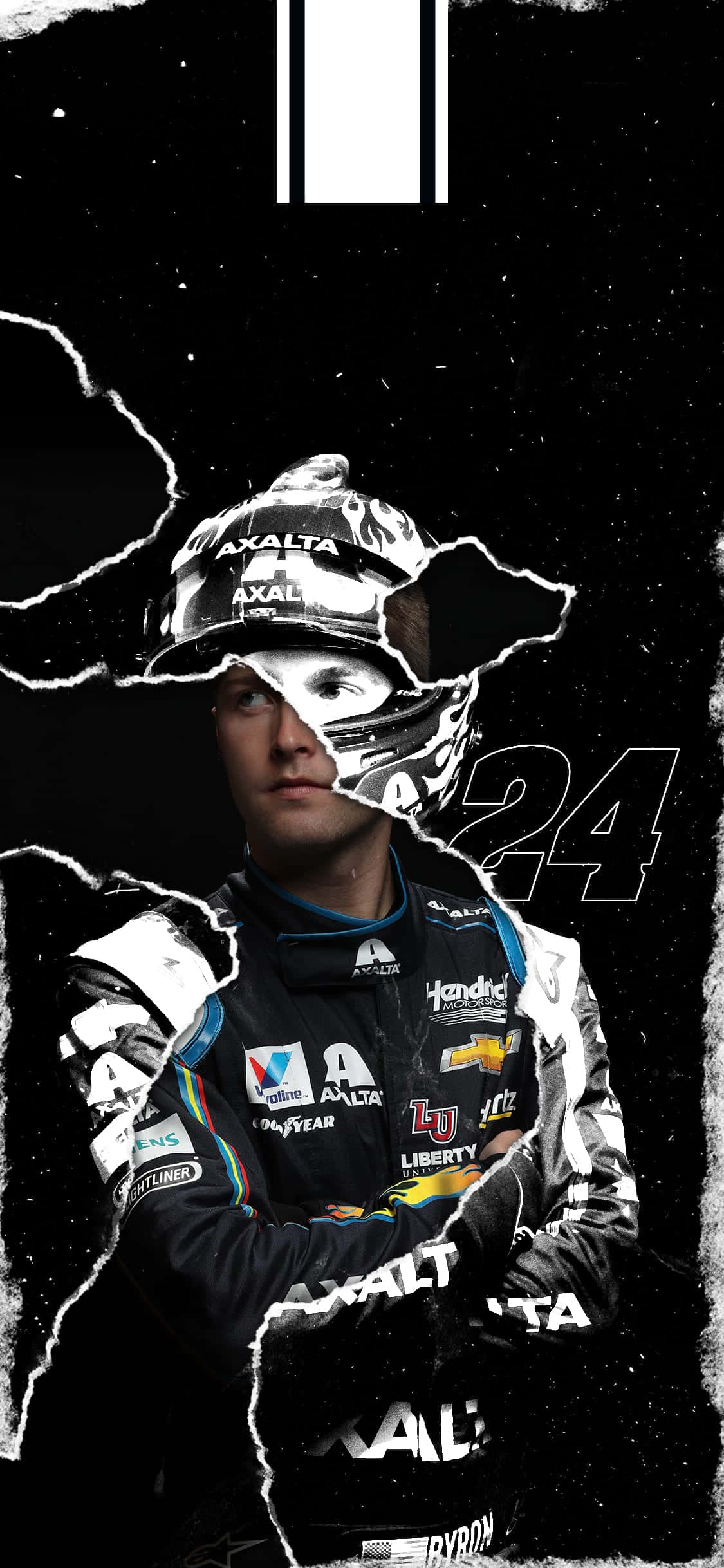 Obtén esa ventaja competitiva con el iPhone NASCAR Fondos de pantalla