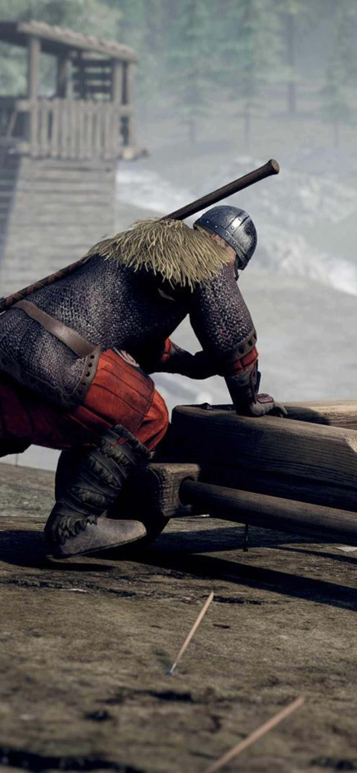 Obtén la máxima experiencia de juego con iPhone Xs Max y Mordhau Fondos de pantalla