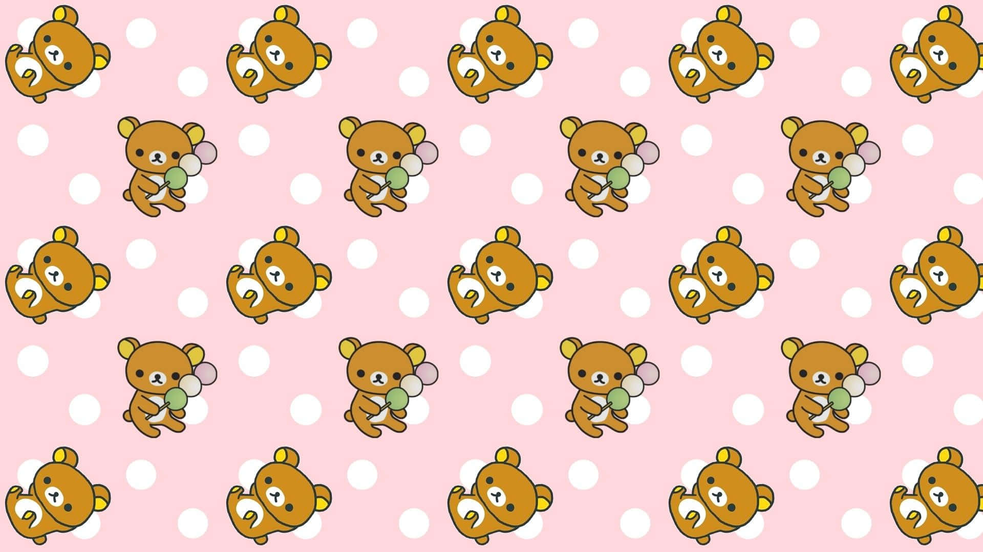 Obtén tu dosis diaria de ternura y vibraciones kawaii con este fondo rosa esponjoso. Fondos de pantalla