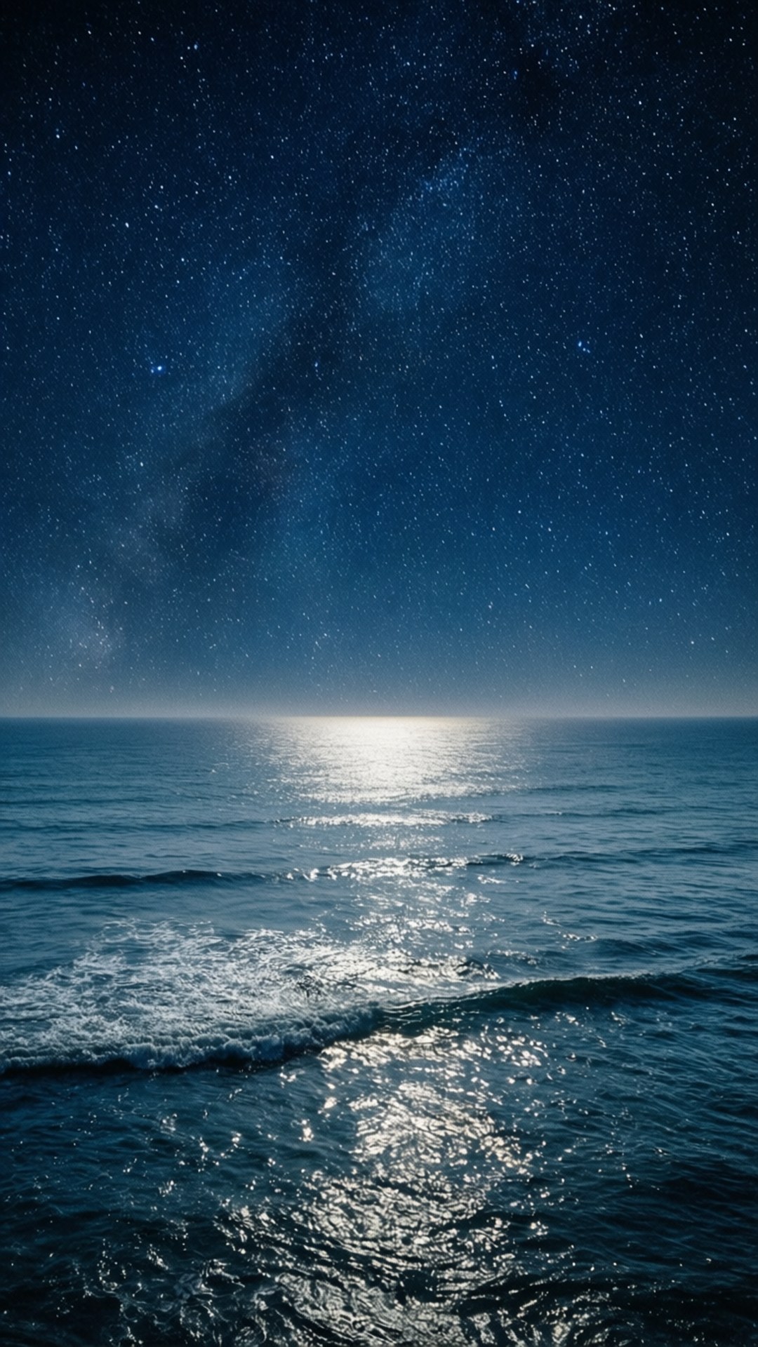 Océano Estrellado Cielo Nocturno Fondos de pantalla
