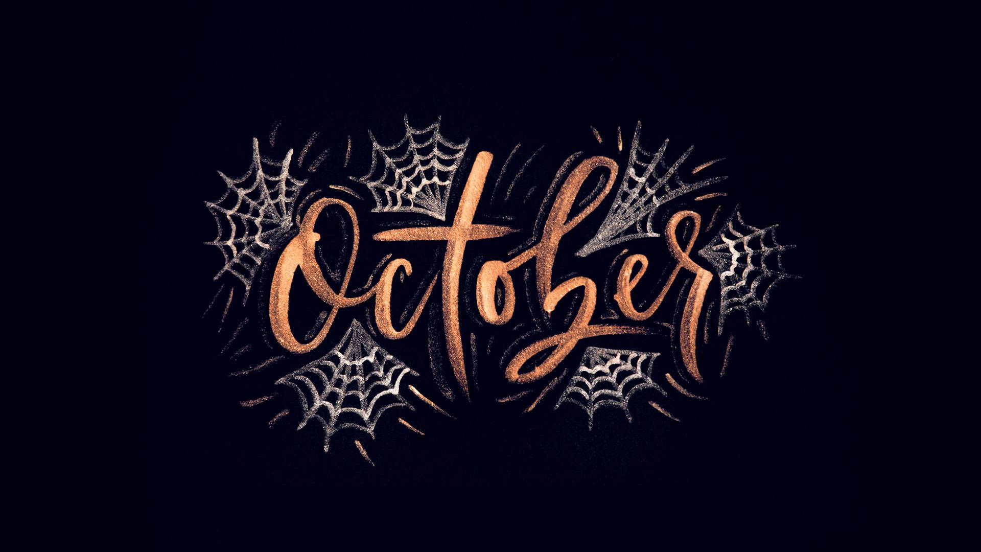 Octubre Estético Lindo de Halloween Fondos de pantalla