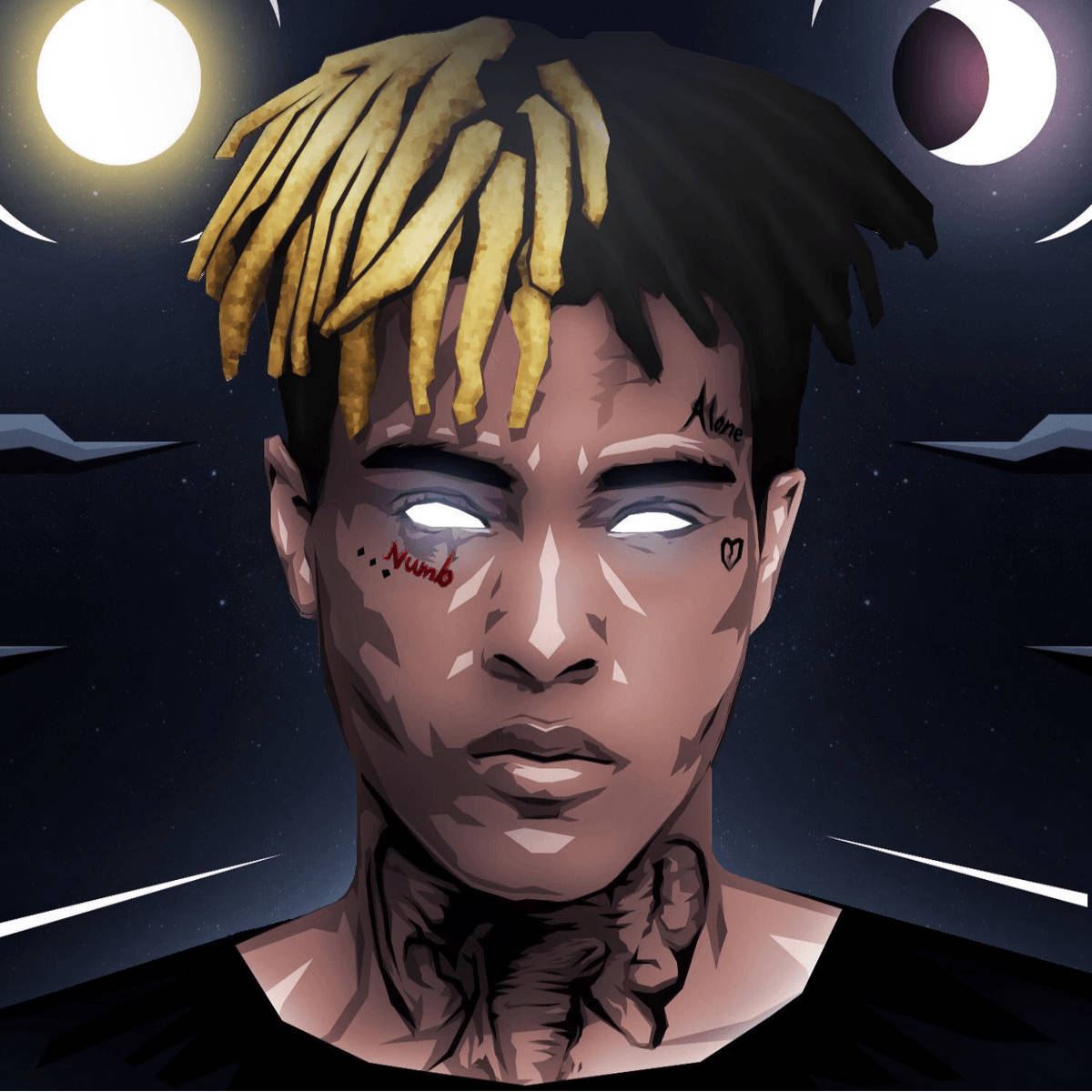 Ojos Brillantes de Xxxtentacion Anime Fondos de pantalla