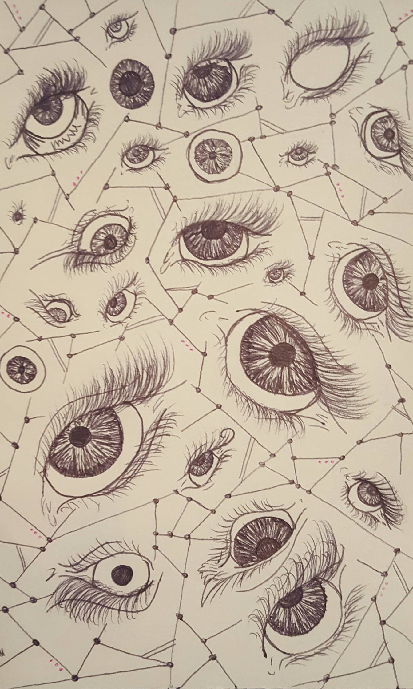 Ojos Geniales Dibujados Fondos de pantalla